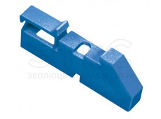 Изолятор нулевой шины на DIN-рейку 35мм синий Изолятор нулевой шины на DIN-рейку 35мм синий